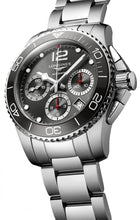 Load image into Gallery viewer, Longines HydroConquest Automatic Chronograph Stainless Steel Gray Dial Date Divers Mens Watch L3.783.4.76.6