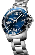 Load image into Gallery viewer, Longines HydroConquest Automatic Stainless Steel Blue Dial Date Divers Mens Watch L3.741.4.96.6