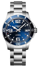 Load image into Gallery viewer, Longines HydroConquest Automatic Stainless Steel Blue Dial Date Divers Mens Watch L3.741.4.96.6