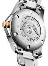 Load image into Gallery viewer, Longines HydroConquest Automatic Stainless Steel &amp; Rose Gold PVD Black Dial Date Divers Mens Watch L3.781.3.58.7