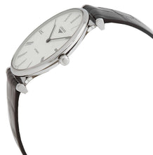 Load image into Gallery viewer, Longines La Grande Classique Automatic Stainless Steel White Dial Black Leather Strap Mens Watch L4.918.4.11.2