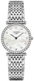 Longines La Grande Classique Quartz 29mm Women's Diamond Watch L4.523.0.87.6