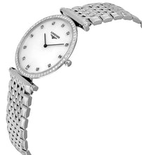Load image into Gallery viewer, Longines La Grande Classique Stainless Steel Mother-Of-Pearl Dial Diamonds Quartz Womens Watch L4.741.0.80.6