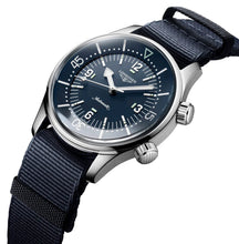 Load image into Gallery viewer, Longines Legend Diver Automatic Stainless Steel Blue Dial Blue NATO Nylon Strap Divers Mens Watch L3.764.4.90.2