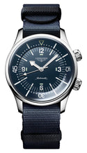 Load image into Gallery viewer, Longines Legend Diver Automatic Stainless Steel Blue Dial Blue NATO Nylon Strap Divers Mens Watch L3.764.4.90.2