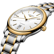 Load image into Gallery viewer, Longines Master Collection Automatic 18k Yellow Gold and Steel White Dial Date Mens Watch L2.628.5.12.7