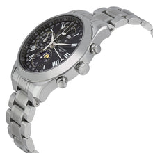 Load image into Gallery viewer, Longines Master Collection Automatic Chronograph Stainless Steel Black Dial Moonphase Day/Date Month Mens Watch L2.773.4.51.6
