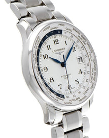 Longines Master Collection Automatic GMT Stainless Steel Silver Dial Date Mens Watch L2.631.4.70.6