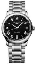 Load image into Gallery viewer, Longines Master Collection Automatic Stainless Steel Black Dial Date Mens Watch L2.628.4.51.6
