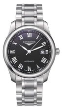Load image into Gallery viewer, Longines Master Collection Automatic Stainless Steel Black Dial Date Mens Watch L2.793.4.51.6