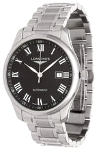 Load image into Gallery viewer, Longines Master Collection Automatic Stainless Steel Black Dial Date Mens Watch L2.893.4.51.6