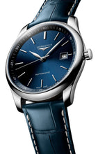 Load image into Gallery viewer, Longines Master Collection Automatic Stainless Steel Blue Dial Blue Leather Strap Date Mens Watch L2.793.4.92.0