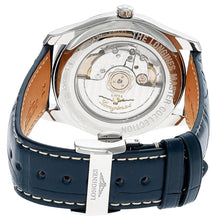 Load image into Gallery viewer, Longines Master Collection Automatic Stainless Steel Blue Dial Blue Leather Strap Date/Month Mens Watch L2.910.4.92.0