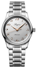 Load image into Gallery viewer, Longines Master Collection Automatic Stainless Steel Silver Dial Womens Watch L2.357.4.70.6