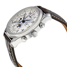Load image into Gallery viewer, Longines Master Complications Automatic Chronograph Moonphase Stainless Steel Mens Watch L2.773.4.78.3