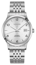 Load image into Gallery viewer, Longines Record Automatic COSC Stainless Steel Silver Dial Date Mens Watch L2.821.4.76.6
