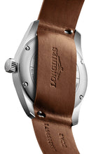 Load image into Gallery viewer, Longines Spirit Prestige Edition Automatic COSC Stainless Steel Blue Dial Interchangeable Blue/Brown Leather Strap Date Mens Watch L3.810.4.93.9