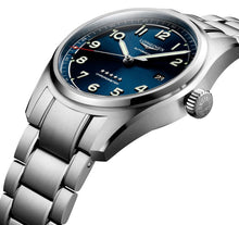Load image into Gallery viewer, Longines Spirit Prestige Edition Automatic COSC Stainless Steel Blue Dial Interchangeable Blue/Brown Leather Strap Date Mens Watch L3.810.4.93.9
