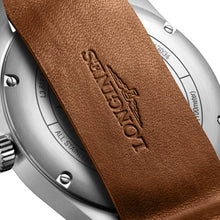 Load image into Gallery viewer, Longines Spirit Prestige Edition Automatic COSC Stainless Steel Blue Dial Interchangeable Blue/Brown Leather Strap Date Mens Watch L3.811.4.93.9