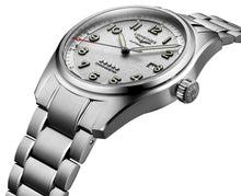 Load image into Gallery viewer, Longines Spirit Prestige Edition Automatic COSC Stainless Steel Silver Dial Interchangeable Brown Leather/NATO Strap Date Mens Watch L3.811.4.73.9