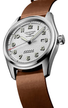 Load image into Gallery viewer, Longines Spirit Prestige Edition Automatic COSC Stainless Steel Silver Dial Interchangeable Brown Leather/NATO Strap Date Mens Watch L3.811.4.73.9