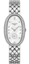 Load image into Gallery viewer, Longines Symphonette Stainless Steel Mother-of-Pearl Dial Diamonds Quartz Womens Watch L2.307.0.87.6