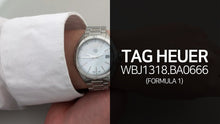 Load image into Gallery viewer, Tag Heuer Formula 1 Mother of Pearl White Dial Silver Steel Strap Watch for Women - WBJ1318.BA0666