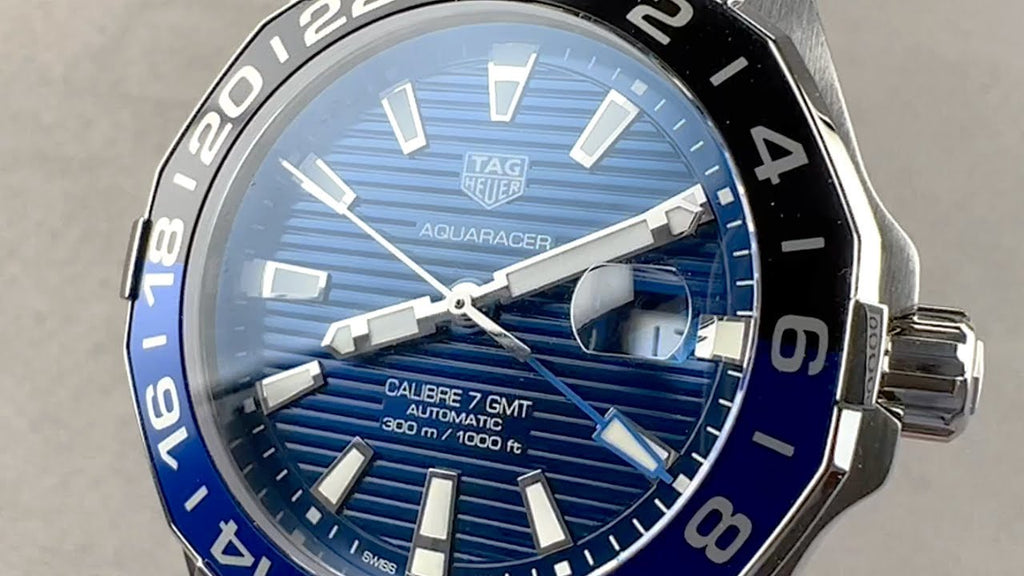 Tag Heuer Aquaracer Blue Dial Watch for Men - WAY201T.BA0927
