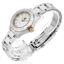 Load image into Gallery viewer, Tag Heuer Aquaracer Professional 200 Quartz Diamonds White Dial Silver Steel Strap Watch for Women - WBP1450.BA0622