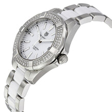 Load image into Gallery viewer, Tag Heuer Aquaracer Diamonds White Dial Two Tone Steel Strap Watch for Women - WAY131F.BA0914