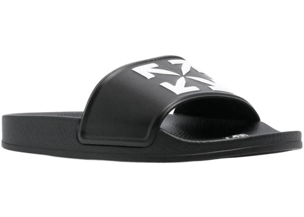 OFF-WHITE Arrow Pool Slides Black White (Women's)