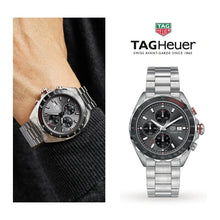 Load image into Gallery viewer, Tag Heuer Formula 1 Automatic Chronograph Grey Dial Silver Strap Watch for Men - CAZ2012.BA0876