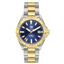 Load image into Gallery viewer, Tag Heuer Aquaracer Calibre 5 Blue Dial Two Tone Steel Strap Watch for Women - WBD2120.BB0930