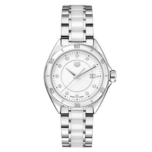 Load image into Gallery viewer, Tag Heuer Formula 1 Diamonds White Dial Two Tone Steel Strap Watch for Women - WBJ141AD.BA0974