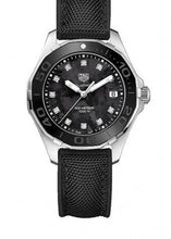 Load image into Gallery viewer, Tag Heuer Aquaracer Black Mother of Pearl Dial Watch for Women - WAY131M.FT6092