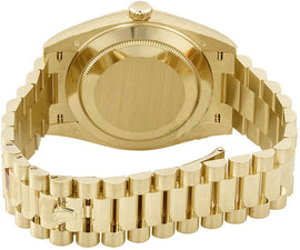 Rolex Day-Date 36 Champagne Roman Numeral Gold Watch 118388-0189