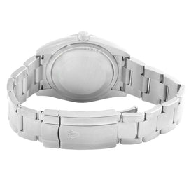 Rolex Oyster Perpetual Air-King White Gold Fluted Bezel Watch 114234