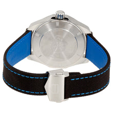 Load image into Gallery viewer, Tag Heuer Aquaracer Calibre 5 Automatic Black Dial Black Nylon Strap Watch for Men - WAY201C.FC6395