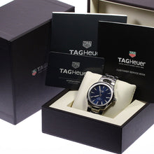 Load image into Gallery viewer, Tag Heuer Link Automatic Blue Dial Silver Steel Strap Watch for Men - WBC2112.BA0603