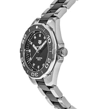 Load image into Gallery viewer, Tag Heuer Aquaracer Quartz Black Dial Two Tone Steel Strap Watch for Women - WAY131C.BA0913