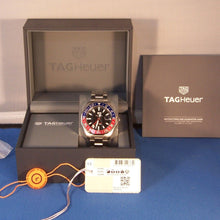 Load image into Gallery viewer, Tag Heuer Aquaracer Pepsi Black Dial Watch for Men - WAY201F.BA0927