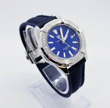 Load image into Gallery viewer, Tag Heuer Aquaracer Quartz Diamonds Blue Dial Blue Nylon Strap Watch for Women - WAY131N.FT6091