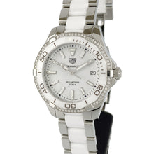 Load image into Gallery viewer, Tag Heuer Aquaracer Diamonds White Dial Two Tone Steel Strap Watch for Women - WAY131H.BA0914