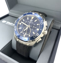 Load image into Gallery viewer, Tag Heuer Aquaracer Blue Dial Watch for Men - CAY111B.FT6041