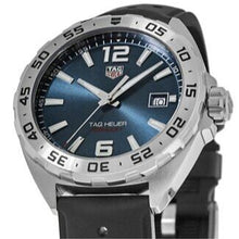 Load image into Gallery viewer, Tag Heuer Formula 1 Quartz Blue Dial Black Rubber Strap Watch for Men - WAZ1118.FT8023