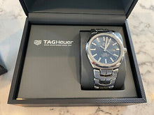 Load image into Gallery viewer, Tag Heuer Link Automatic Blue Dial Silver Steel Strap Watch for Men - WBC2112.BA0603