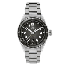 Load image into Gallery viewer, Tag Heuer Autavia Automatic Grey Dial Silver Steel Strap Watch for Men - WBE5114.EB0173