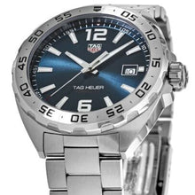 Load image into Gallery viewer, Tag Heuer Formula 1 Blue Dial Silver Steel Strap Watch for Men - WAZ1118.BA0875
