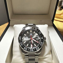 Load image into Gallery viewer, Tag Heuer Aquaracer Calibre 5 Premiere League Edition Black Dial Silver Stainless Steel Watch for Men - WAY201D.BA0927