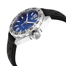 Load image into Gallery viewer, Tag Heuer Formula 1 Quartz Blue Dial Black Rubber Strap Watch for Men - WAZ1118.FT8023